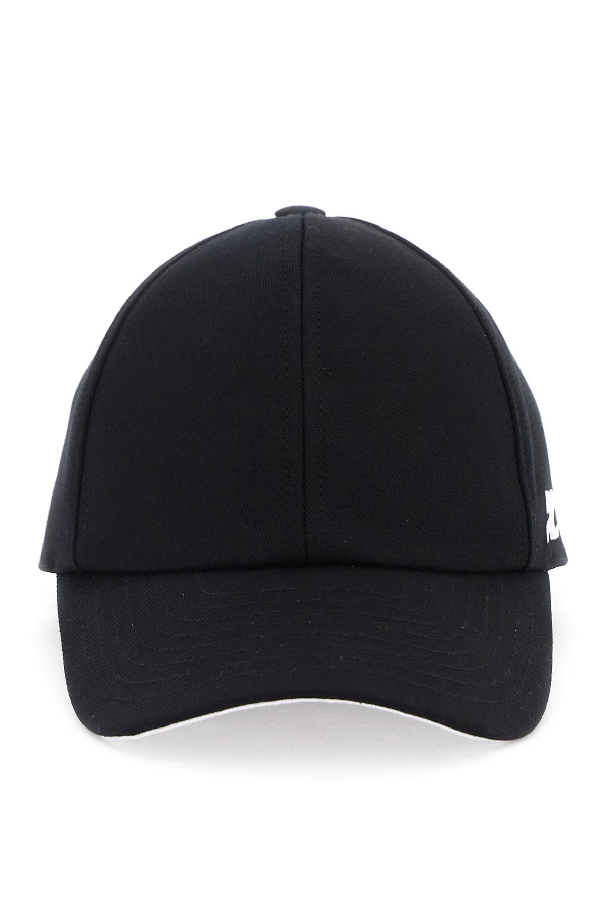 Cotton Baseball Cap  - Nero