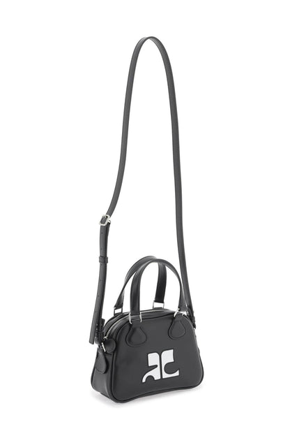 Mini Bowling Bag Purse  - Black