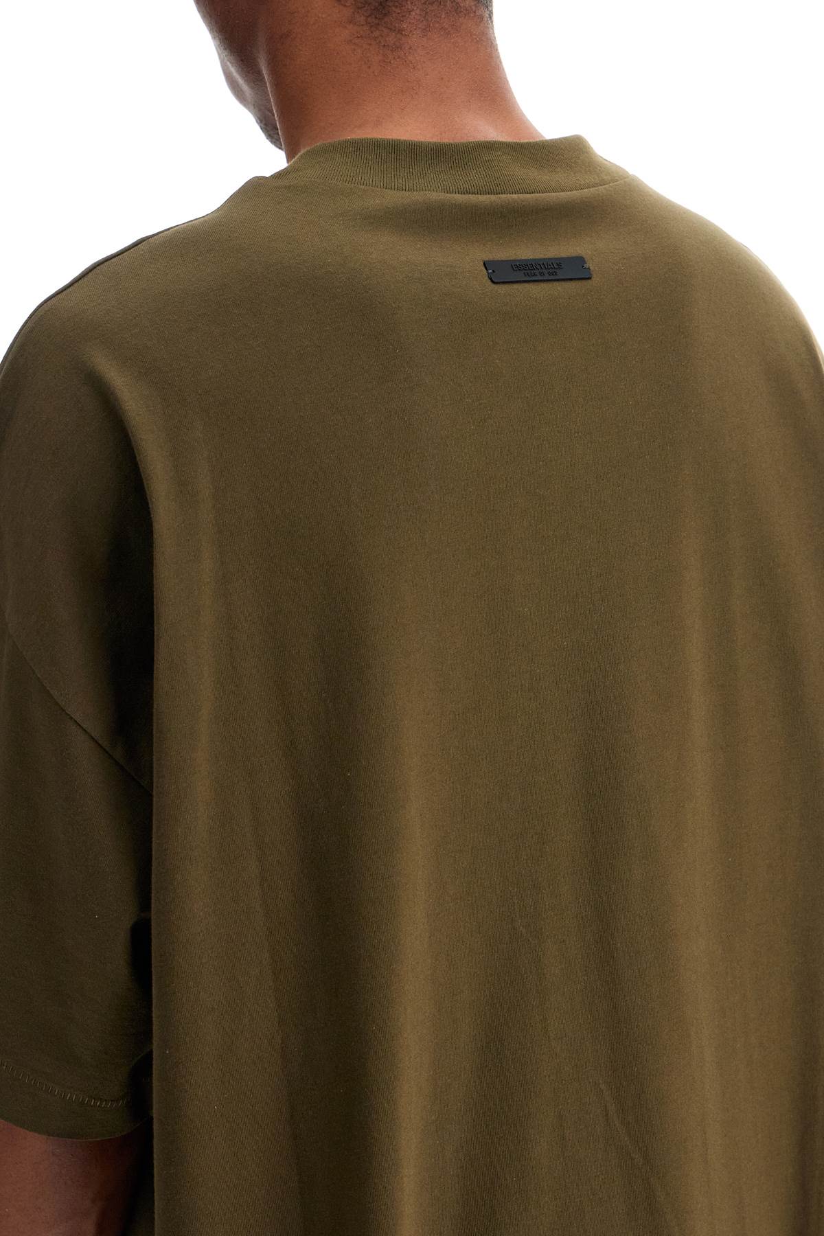 Jersey Crewneck Tee  - Khaki