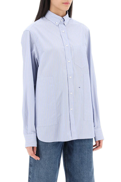 William Striped Shirt  - Light Blue