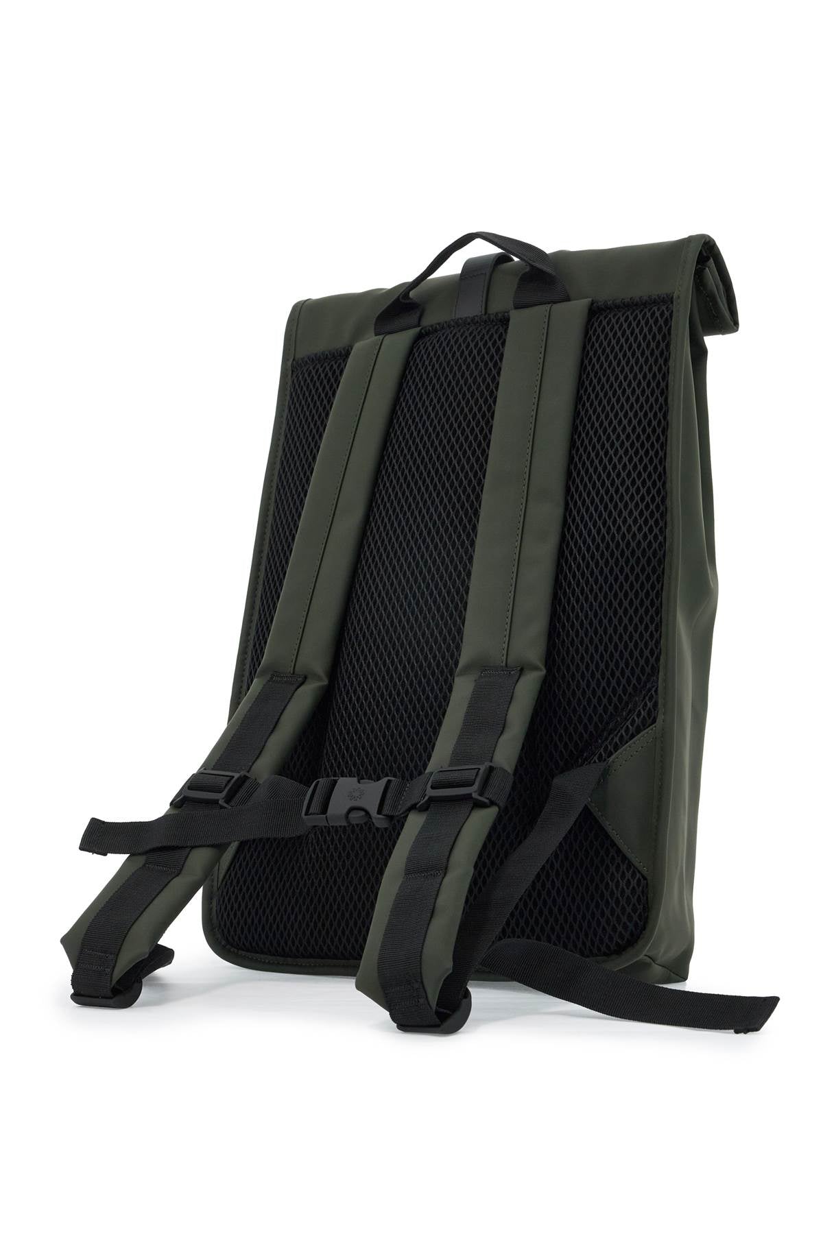 Water-repellent Rolltop Rucksack  - Green