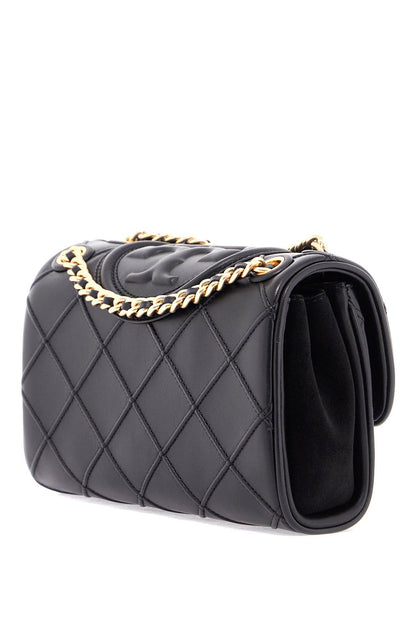 Small Fleming Shoulder Bag  - Black