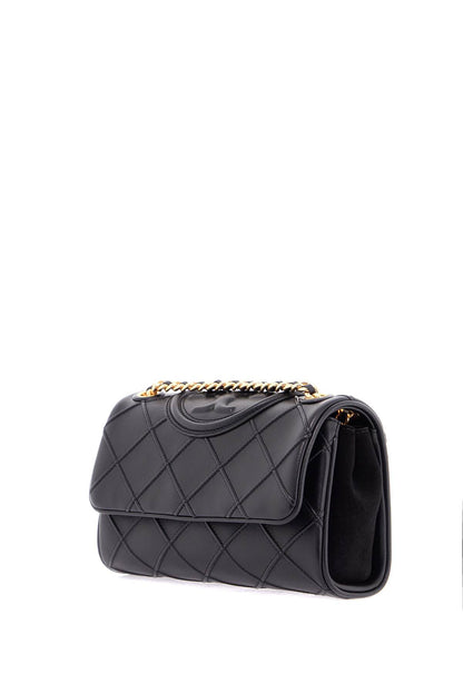 Small Fleming Shoulder Bag  - Black