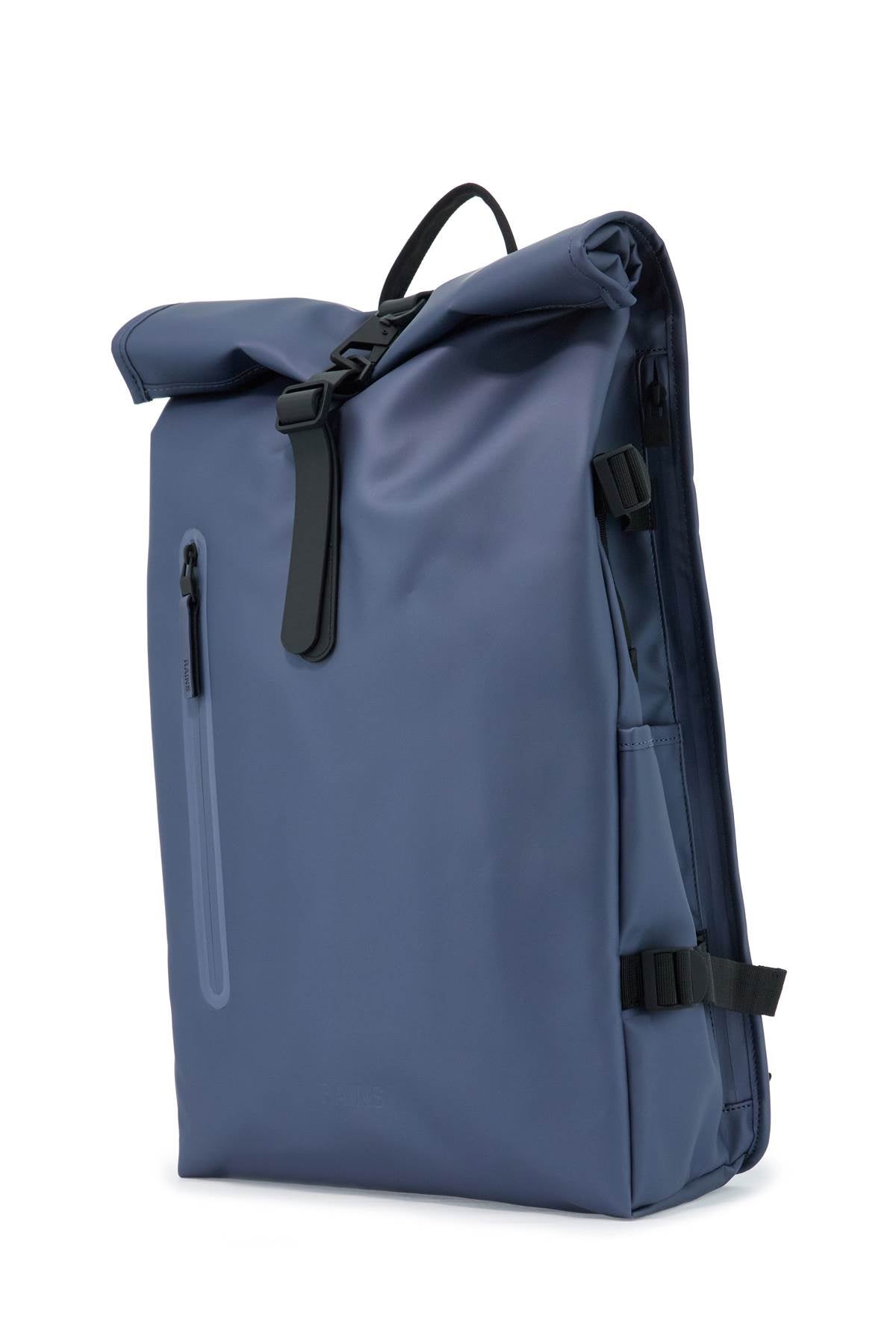 Water-repellent Rolltop Rucksack  - Blue