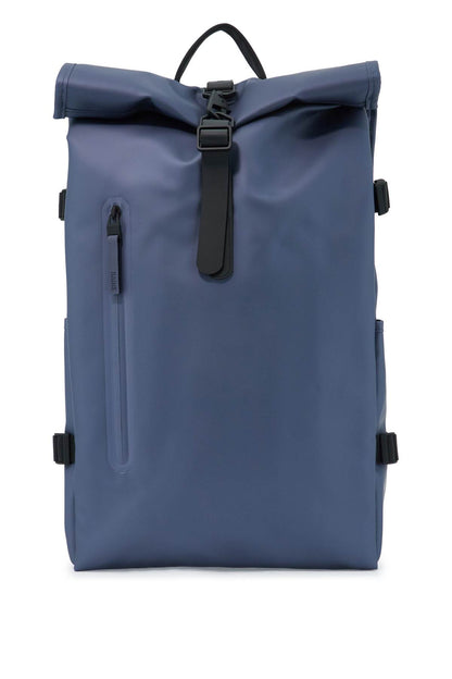 Water-repellent Rolltop Rucksack  - Blue