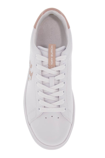 Howell Court Sneakers With Double T  - White