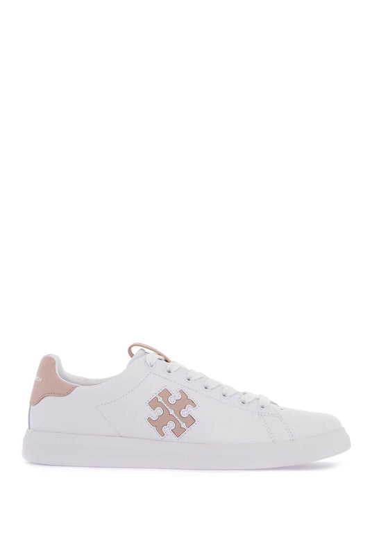 Howell Court Sneakers With Double T  - White