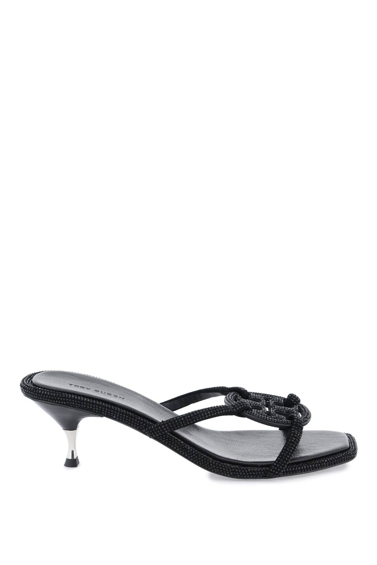 Miller Geo Bombé Pavé Sandals  - Black