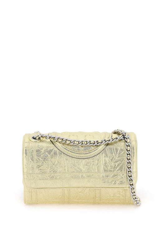 Fleming Small Shoulder Bag  - Gold