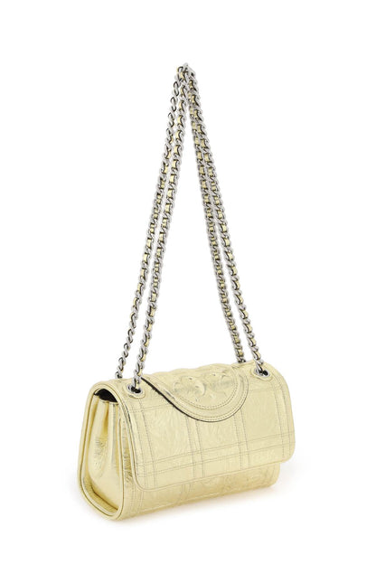 Fleming Small Shoulder Bag  - Gold