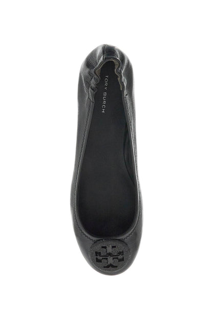 Minnie Travel Ballet Flats  - Black