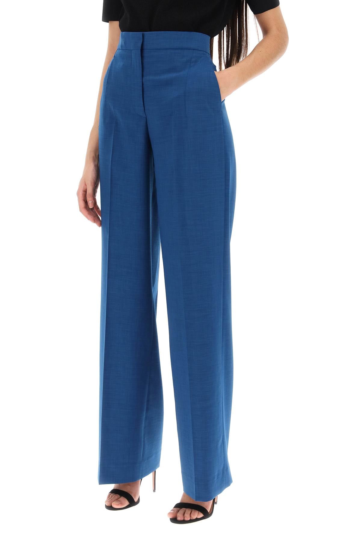 Wide Leg Pants  - Blue