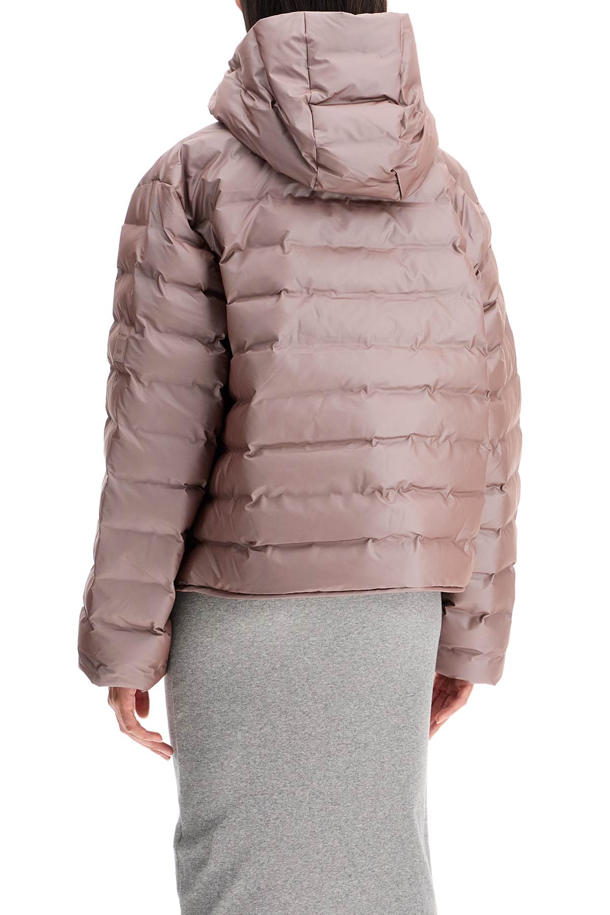 Lohja Short Unisex Puffer Jacket  - Pink