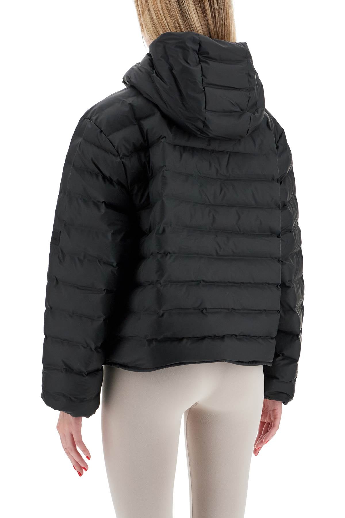 Lohja Short Unisex Puffer Jacket  - Black