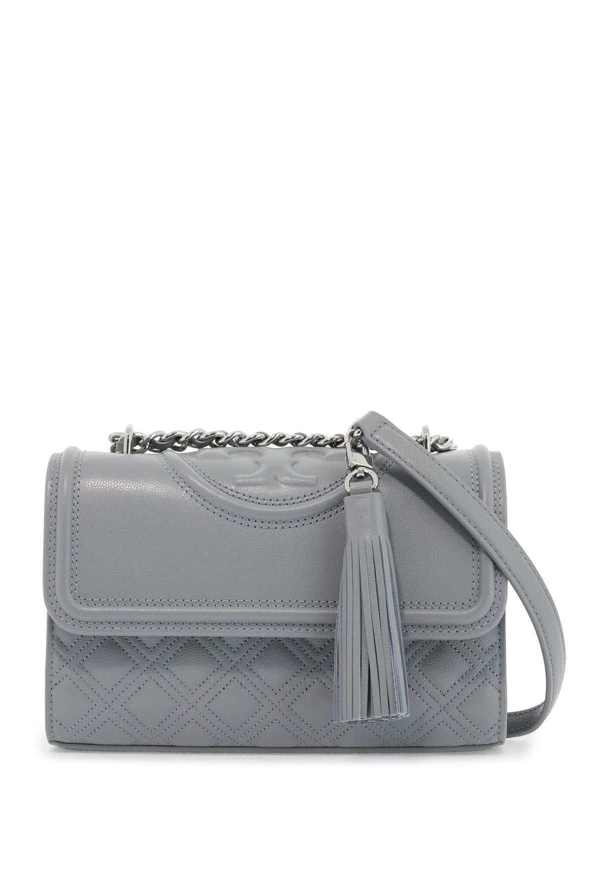 Fleming Small Shoulder Bag  - Light Blue