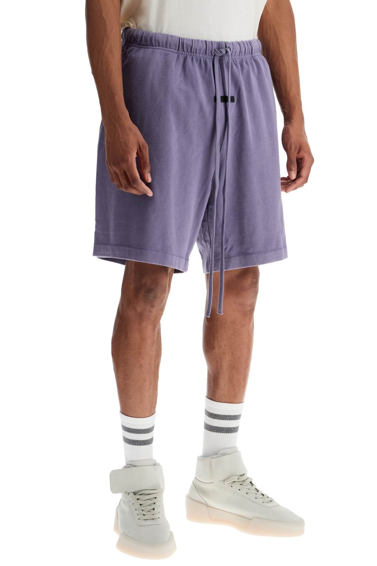 Heavy Jersey Soccer Shorts  - Purple