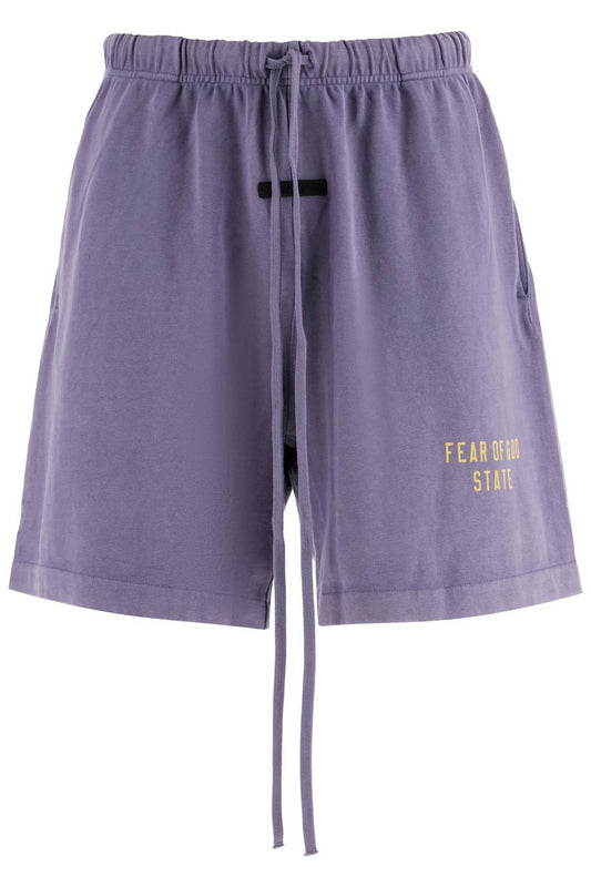 Heavy Jersey Soccer Shorts  - Purple