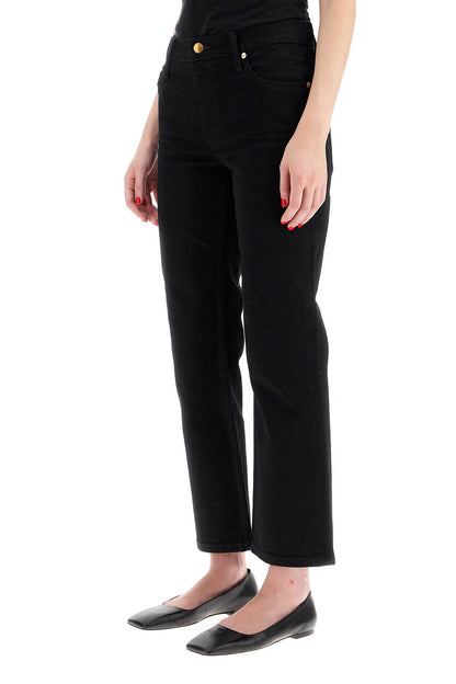 Low-waisted Kick Flare Jeans  - Black