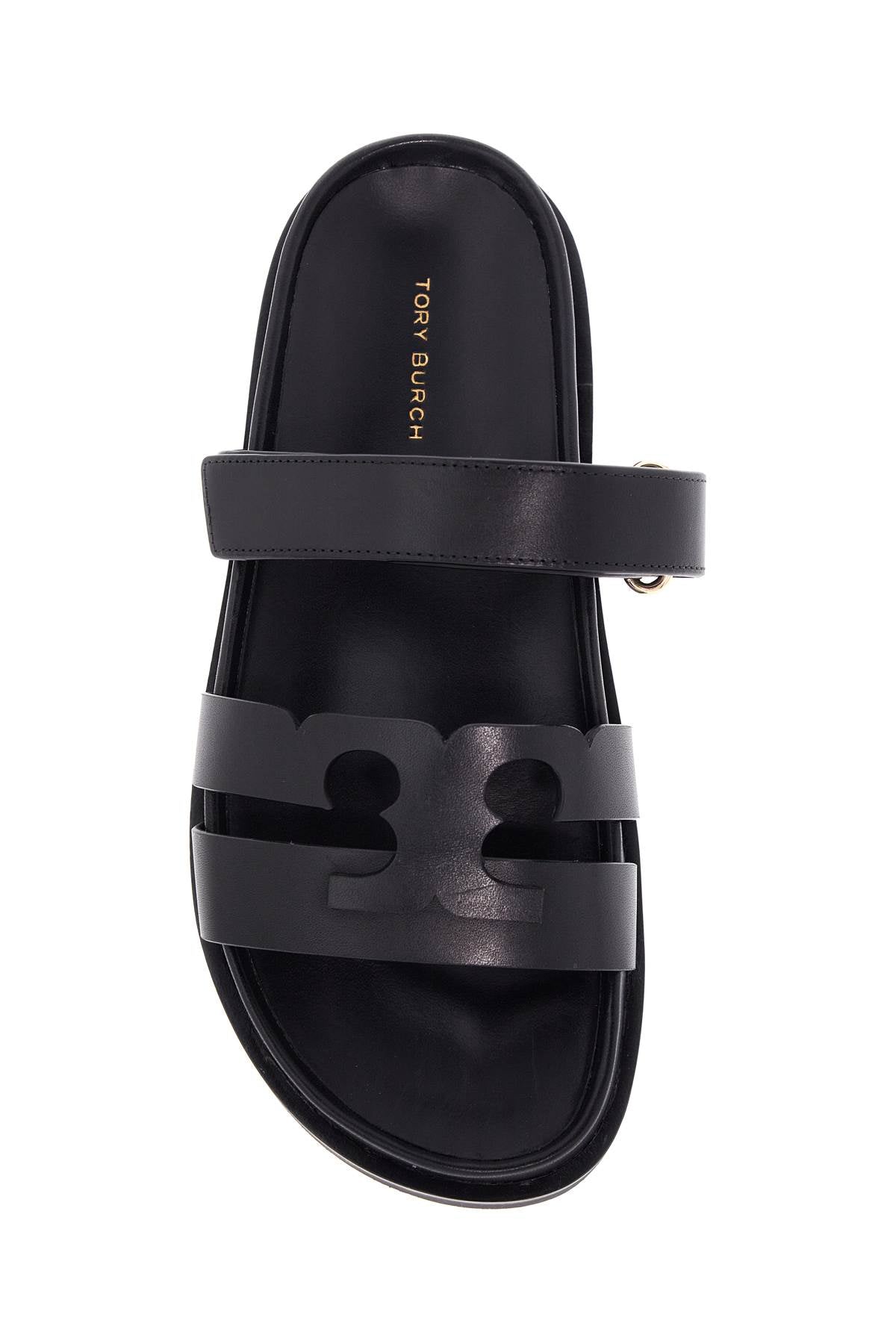 Ines Sport Slides  - Black