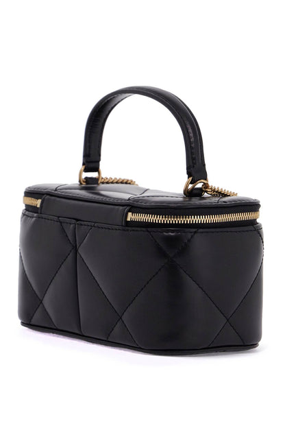 Quilted Mini Kira Charm  - Black