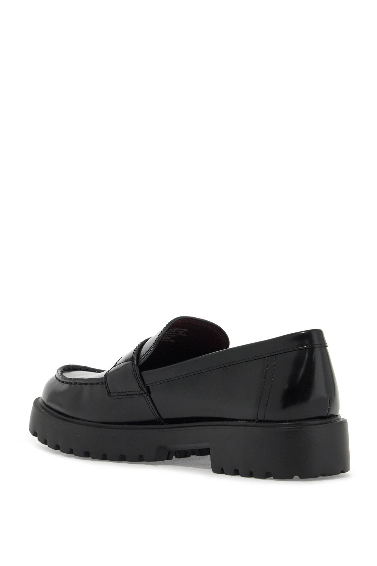 Classic Leather Box Moccasins  - Black