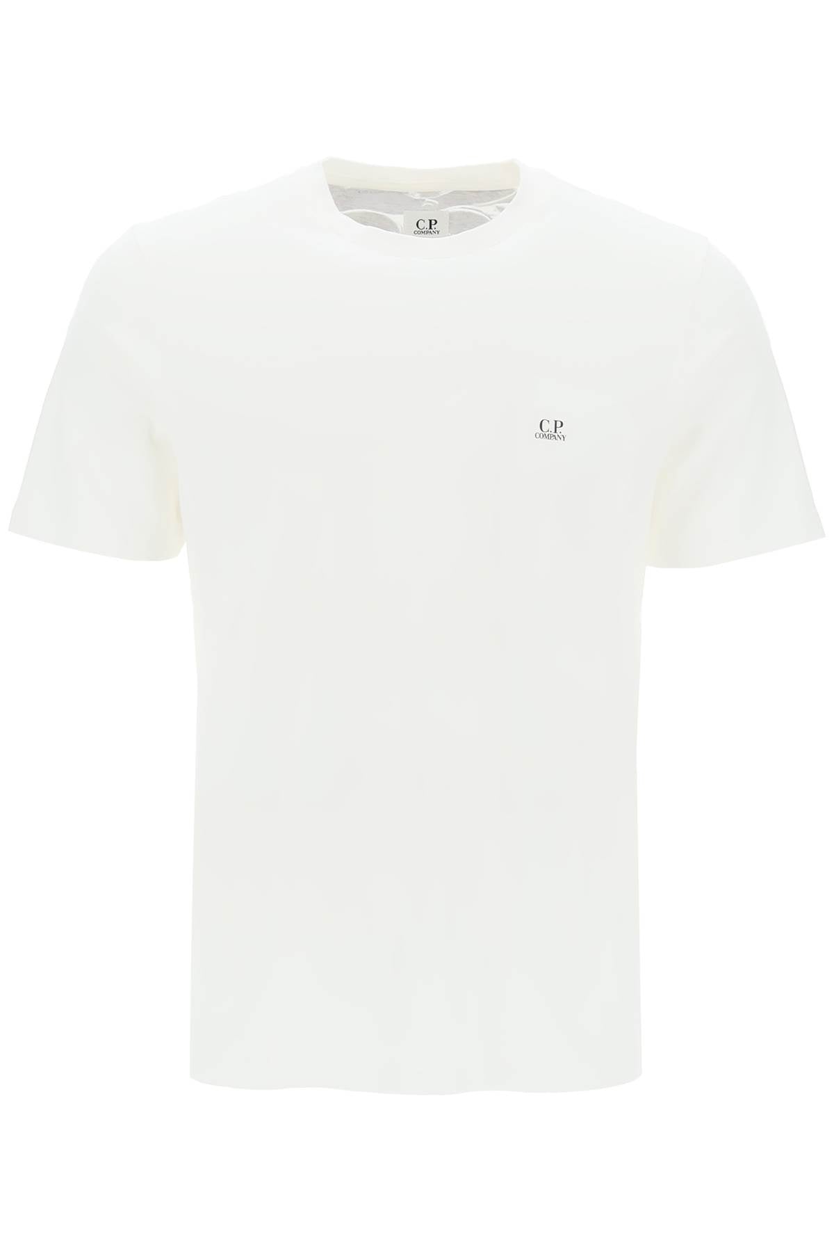 Goggle Print T-shirt  - White