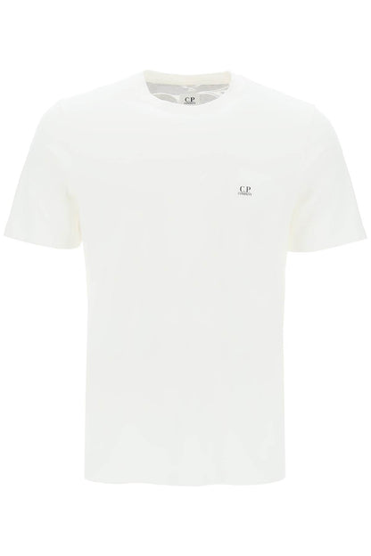 Goggle Print T-shirt  - White