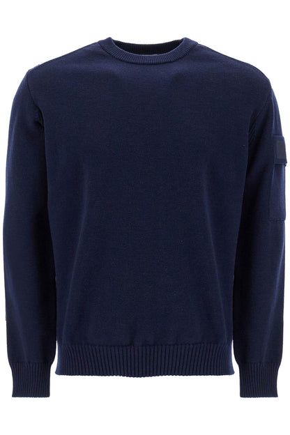 Merino Wool Pullover Sweater  - Blue