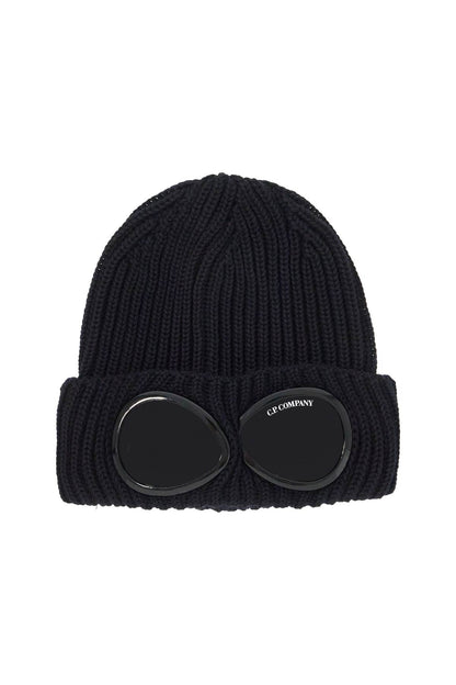 'woolen Beanie Goggle  - Blue