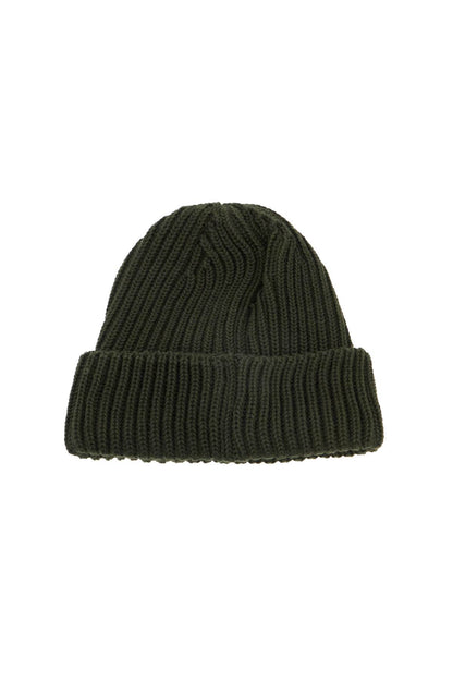 'woolen Beanie Goggle  - Green