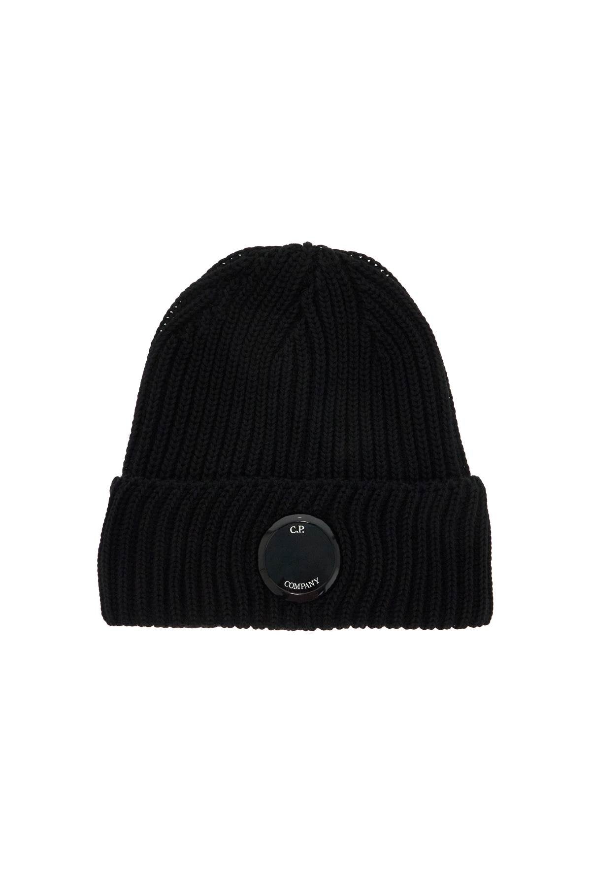 Woolen Beanie Hat  - Black