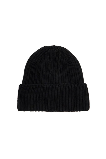 Woolen Beanie Hat  - Black