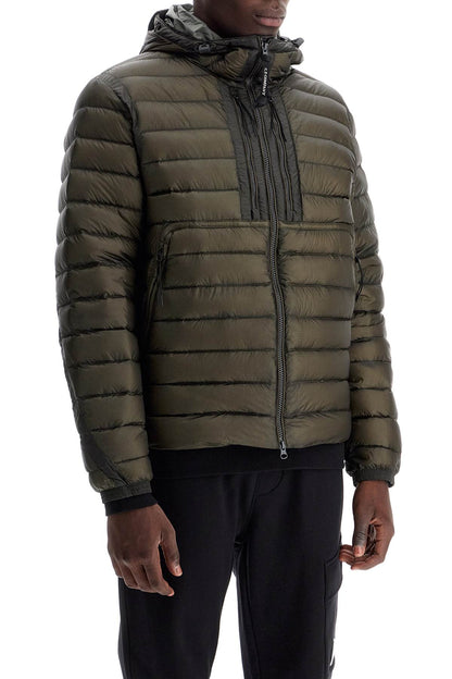 Lightweight Goggle Down Jacket In D  - Khaki