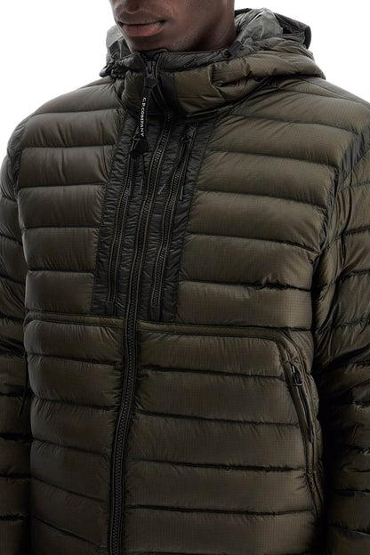 Lightweight Goggle Down Jacket In D  - Khaki