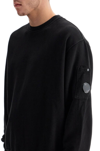 Crewneck Sweatshirt With  - Black