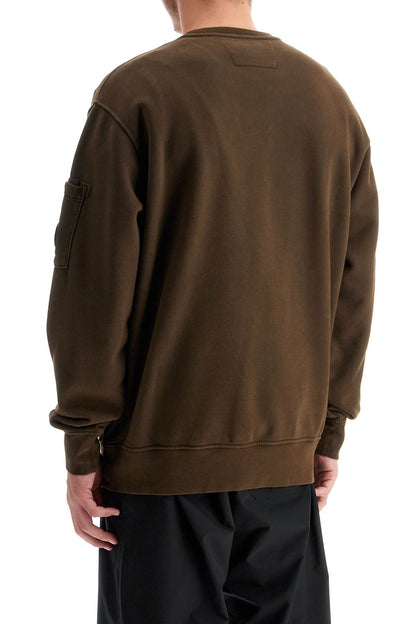 Crewneck Sweatshirt With  - Green