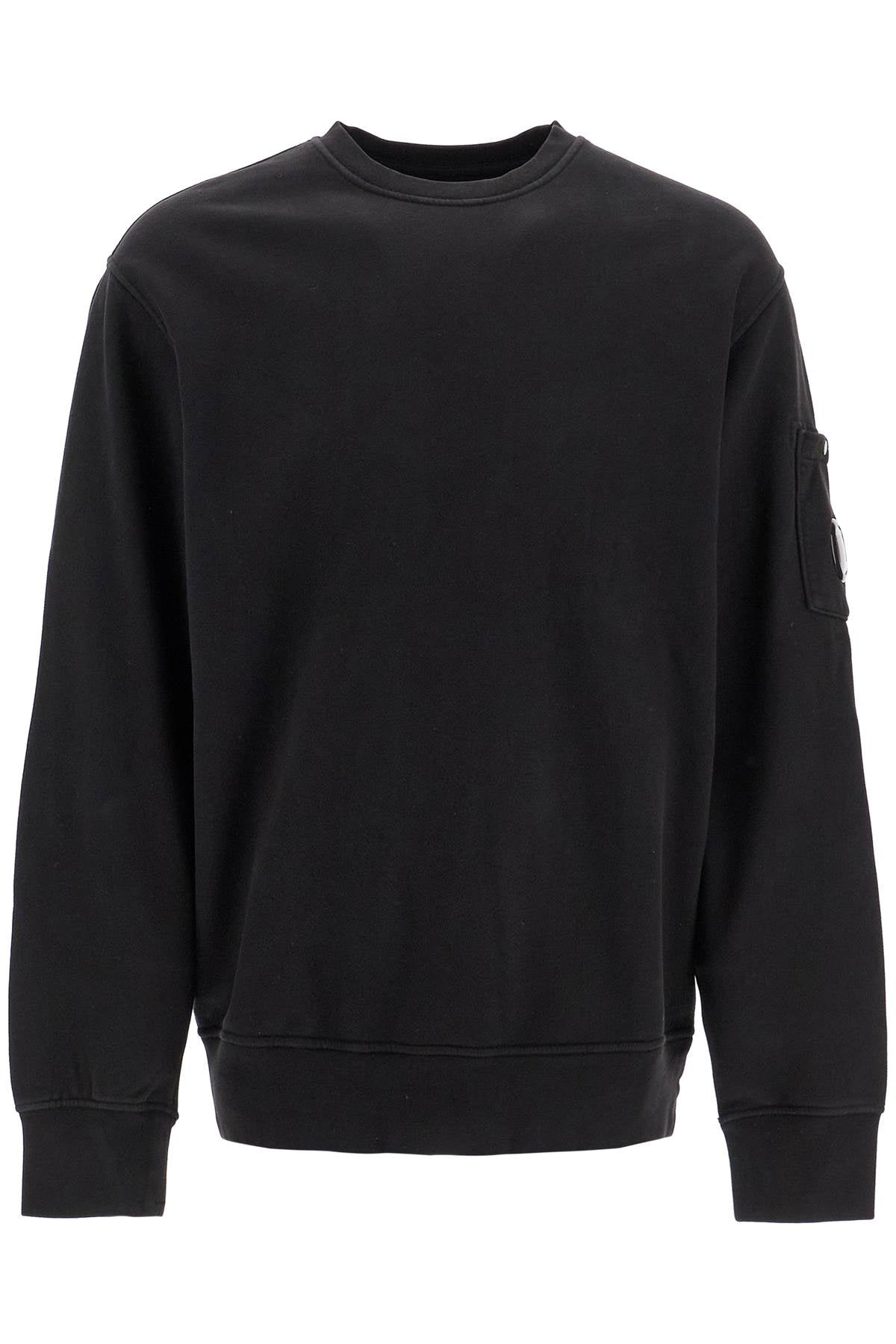 Crewneck Sweatshirt With  - Black