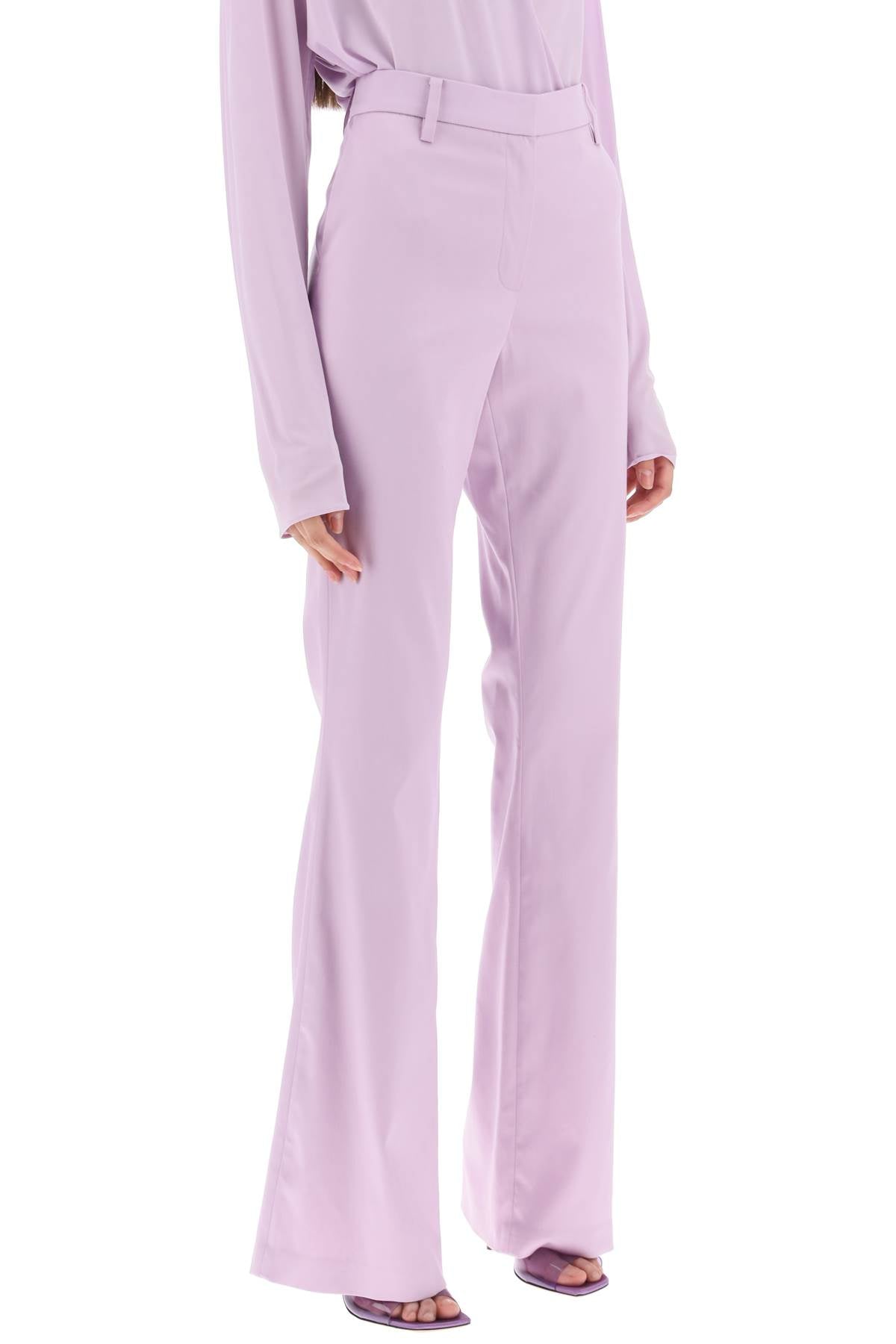 Flared Pants  - Purple