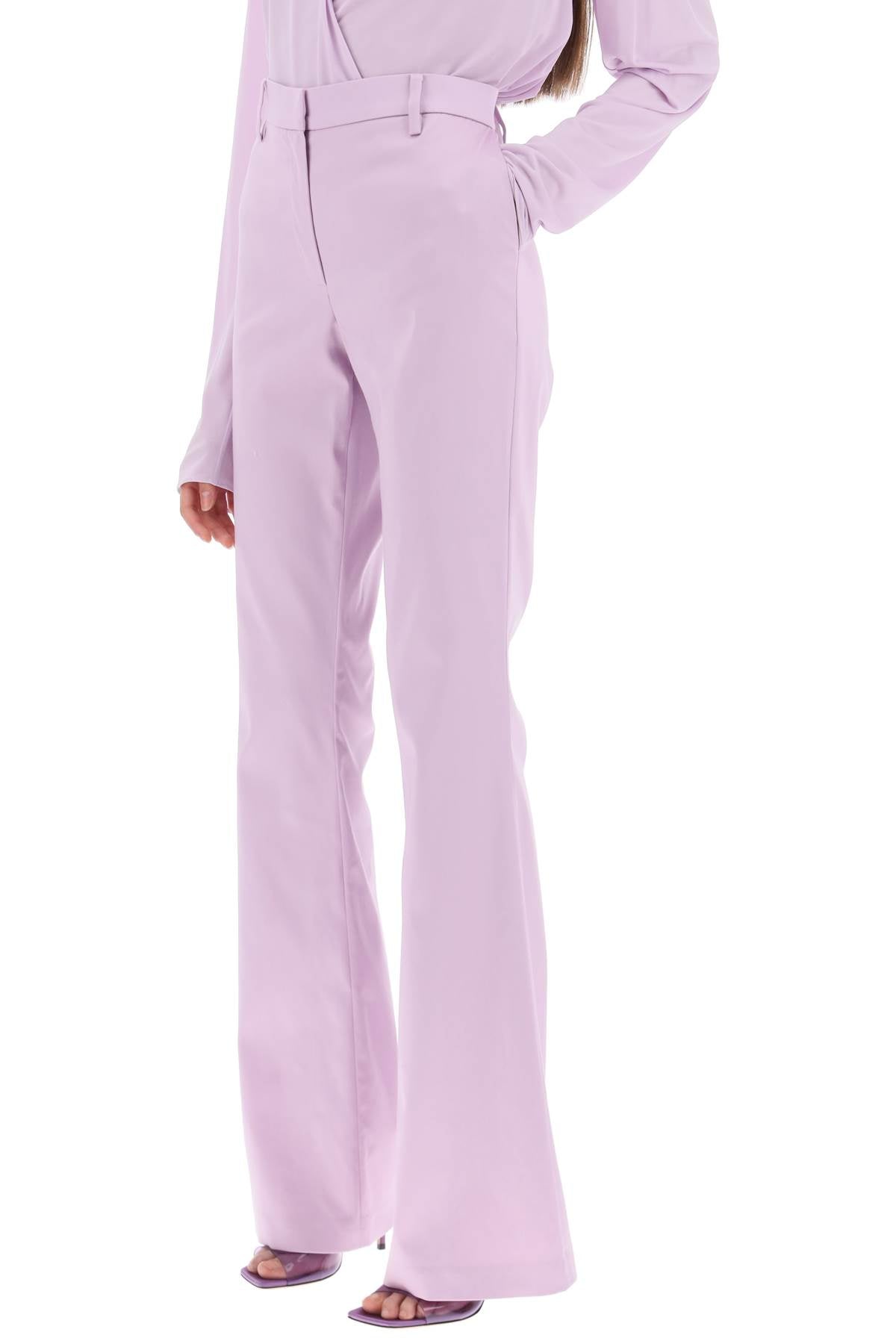 Flared Pants  - Purple