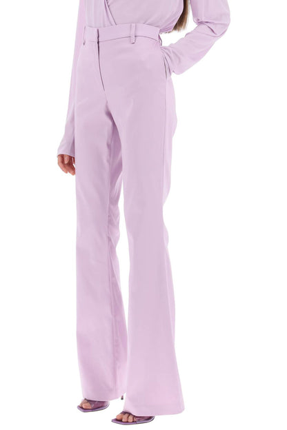 Flared Pants  - Purple