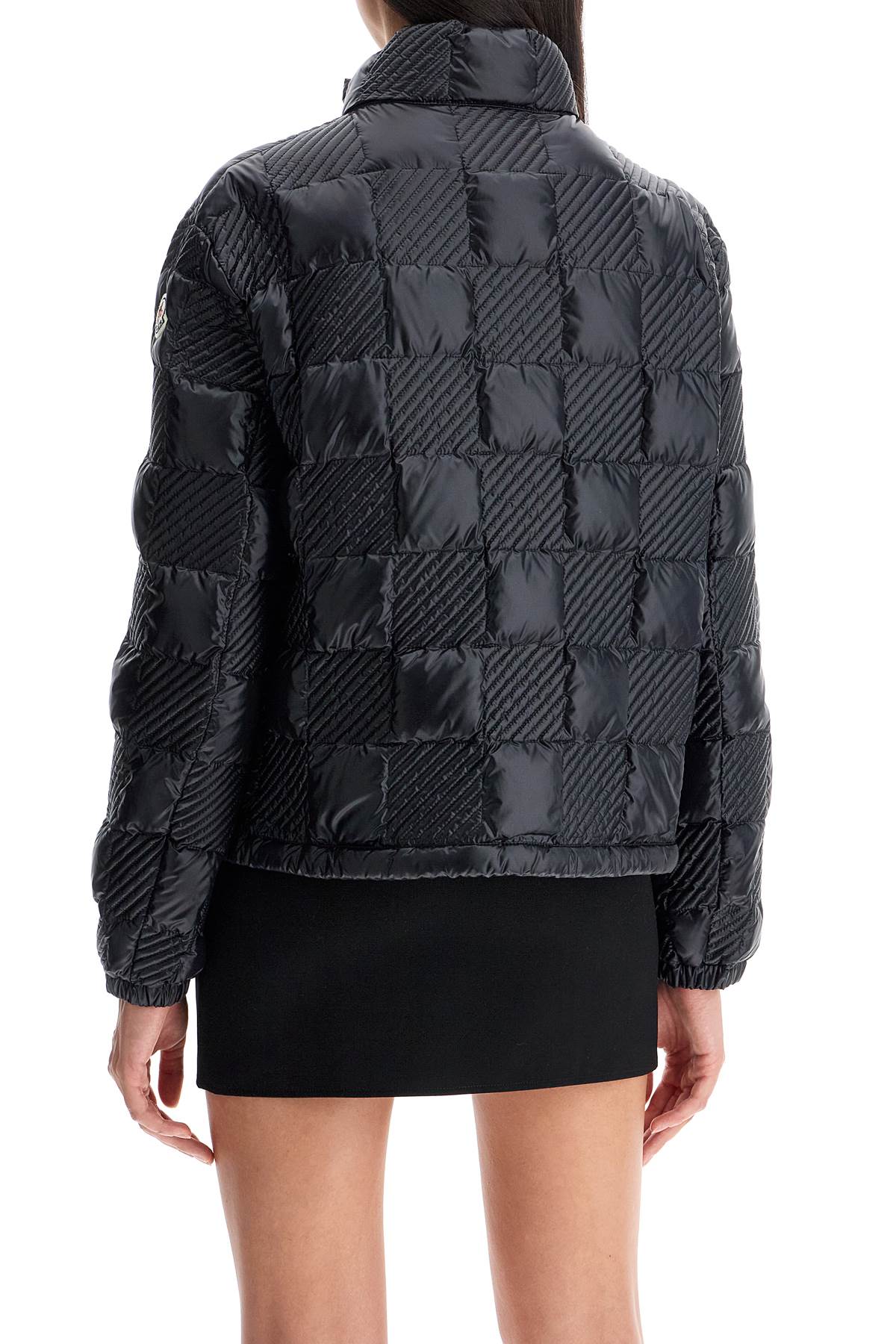 Short Ancy Down Jacket  - Black