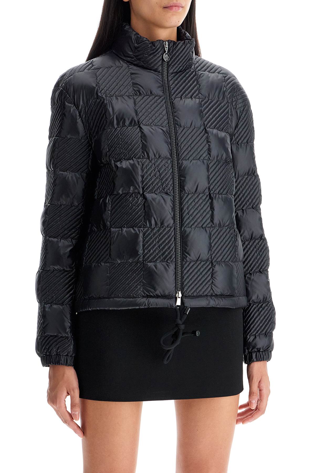 Short Ancy Down Jacket  - Black