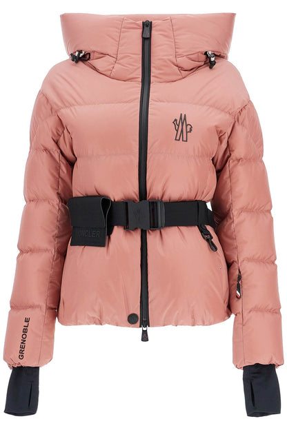 Bouquetin Hooded Puffer Jacket  - Pink