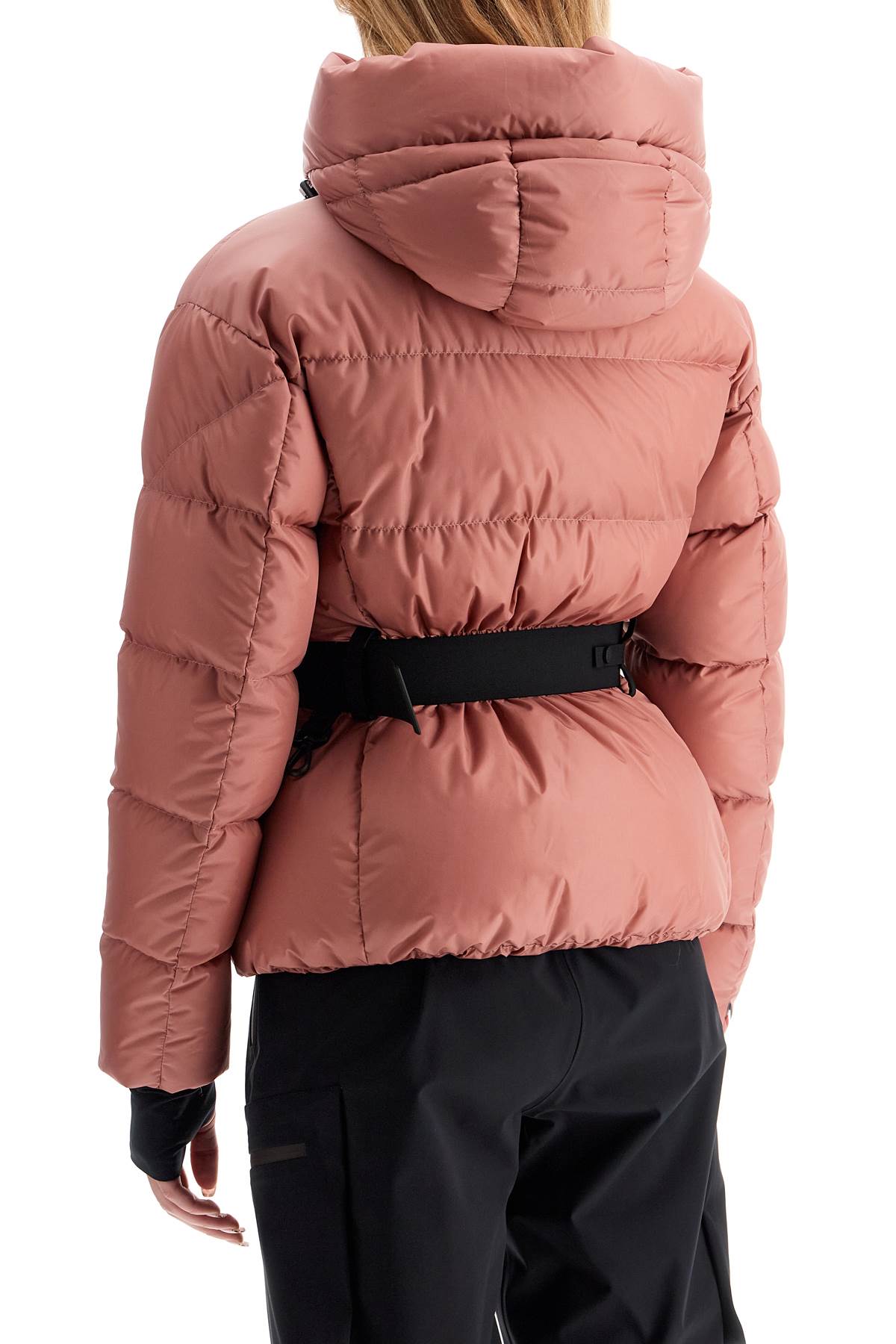 Bouquetin Hooded Puffer Jacket  - Pink