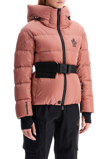 Bouquetin Hooded Puffer Jacket  - Pink