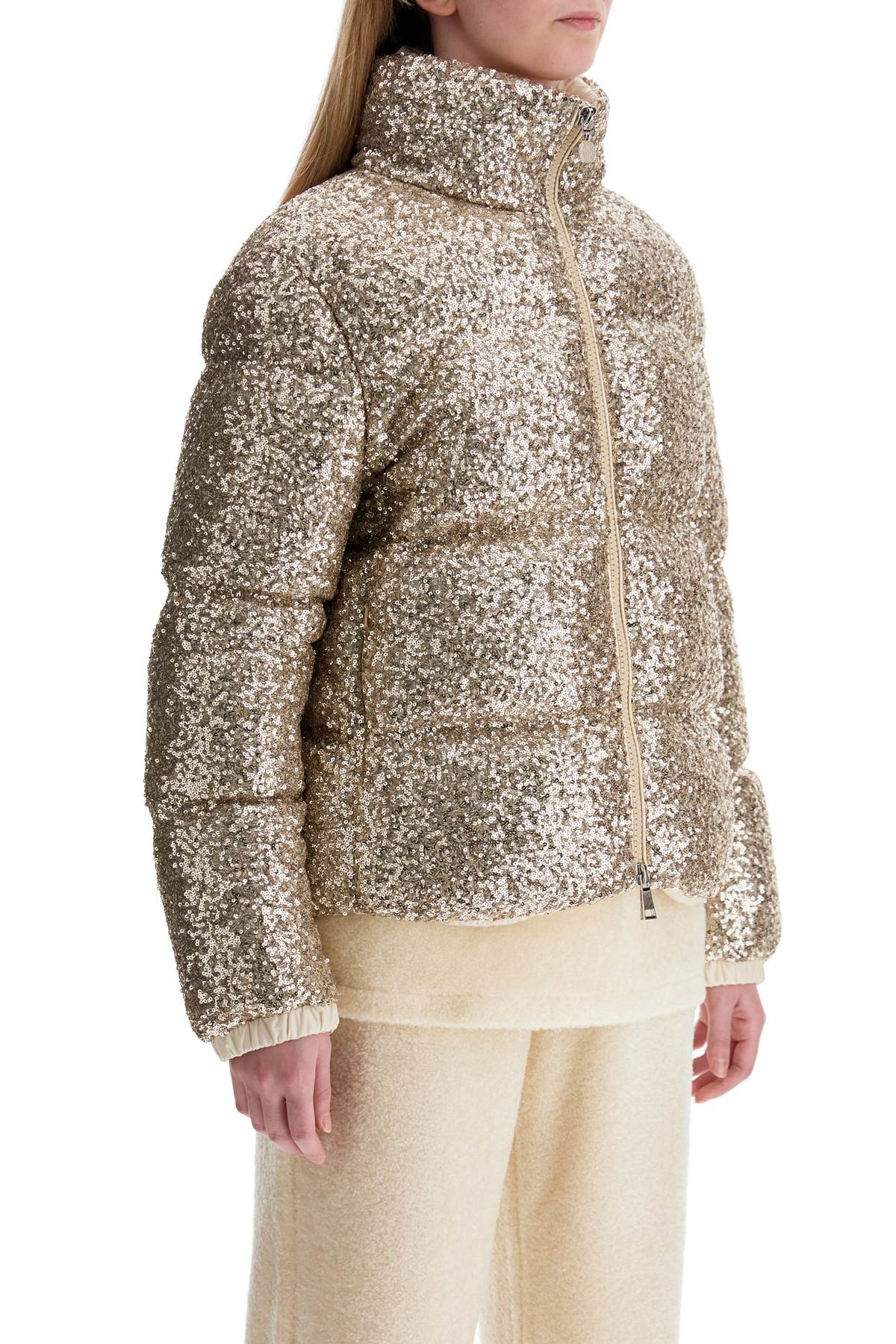 Short Anternes Down Jacket  - Gold