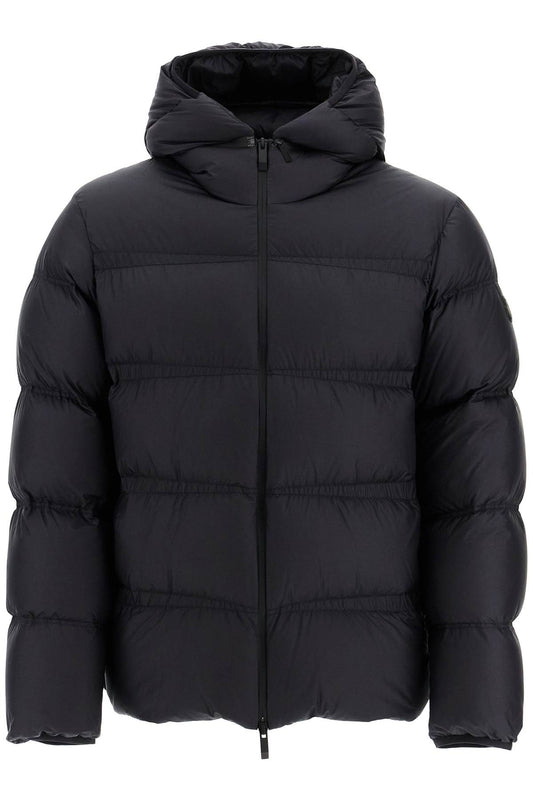 'masac Down Jacket With Det  - Black