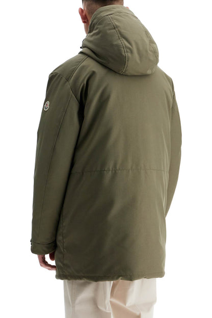 Reversible Long Down Jacket Pref  - Green