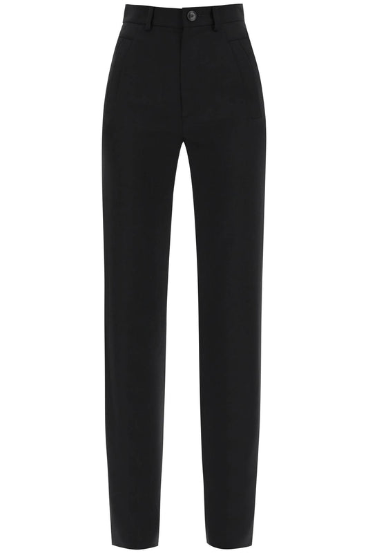 Ray Trousers In Wool Serge  - Nero