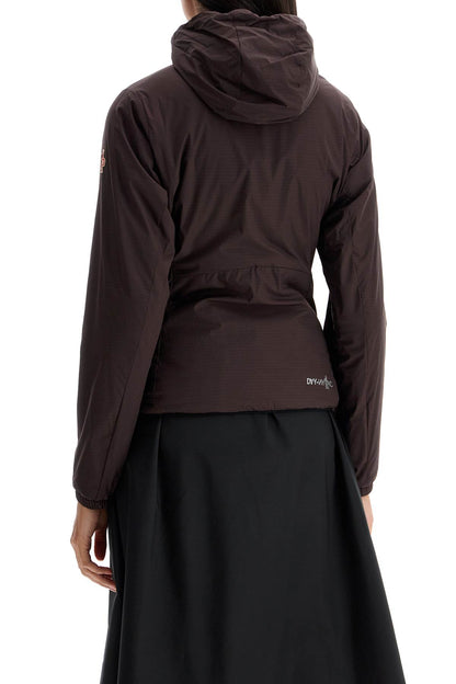 Mietres Hooded Shell Jacket  - Brown